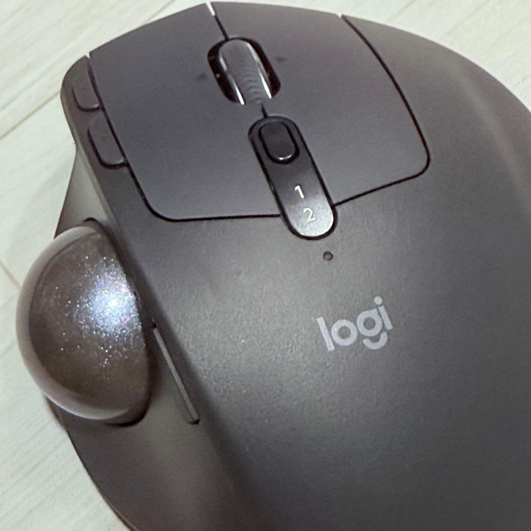 【Logicool MX ERGO ワイヤレストラックボールマウス】