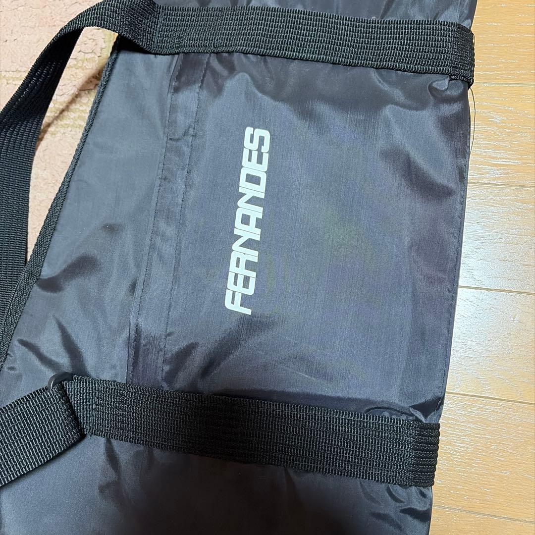 ウルトラマンFERNANDES UBB 赤白ストライプ エレキギター　ZO-3