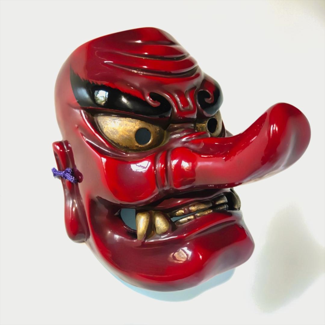 双藝社 吉備のおもて 古楽面 5 猿田彦 （さるだひこ）