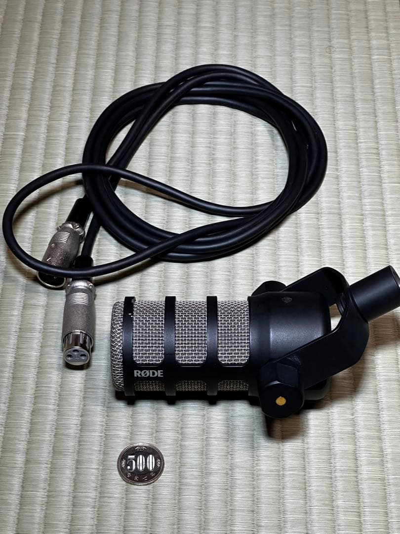 RODE PODMIC ダイナミックマイク 約2メートルケーブル付き