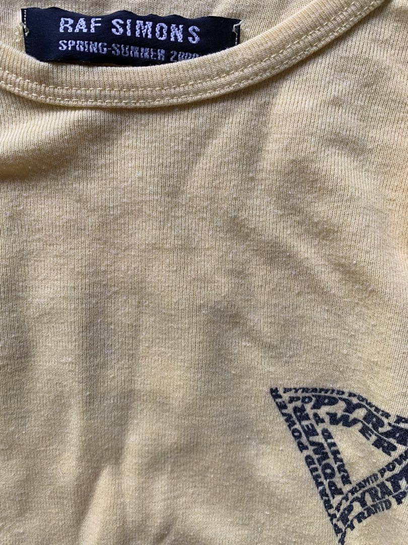 トップス RAF SIMONS SPRING SUMMER2000 PYRAMID