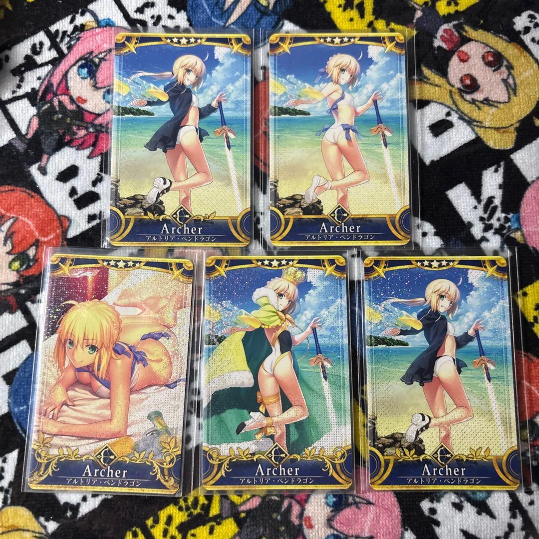 fgoアーケード 弓王　アルトリア フェイタル F