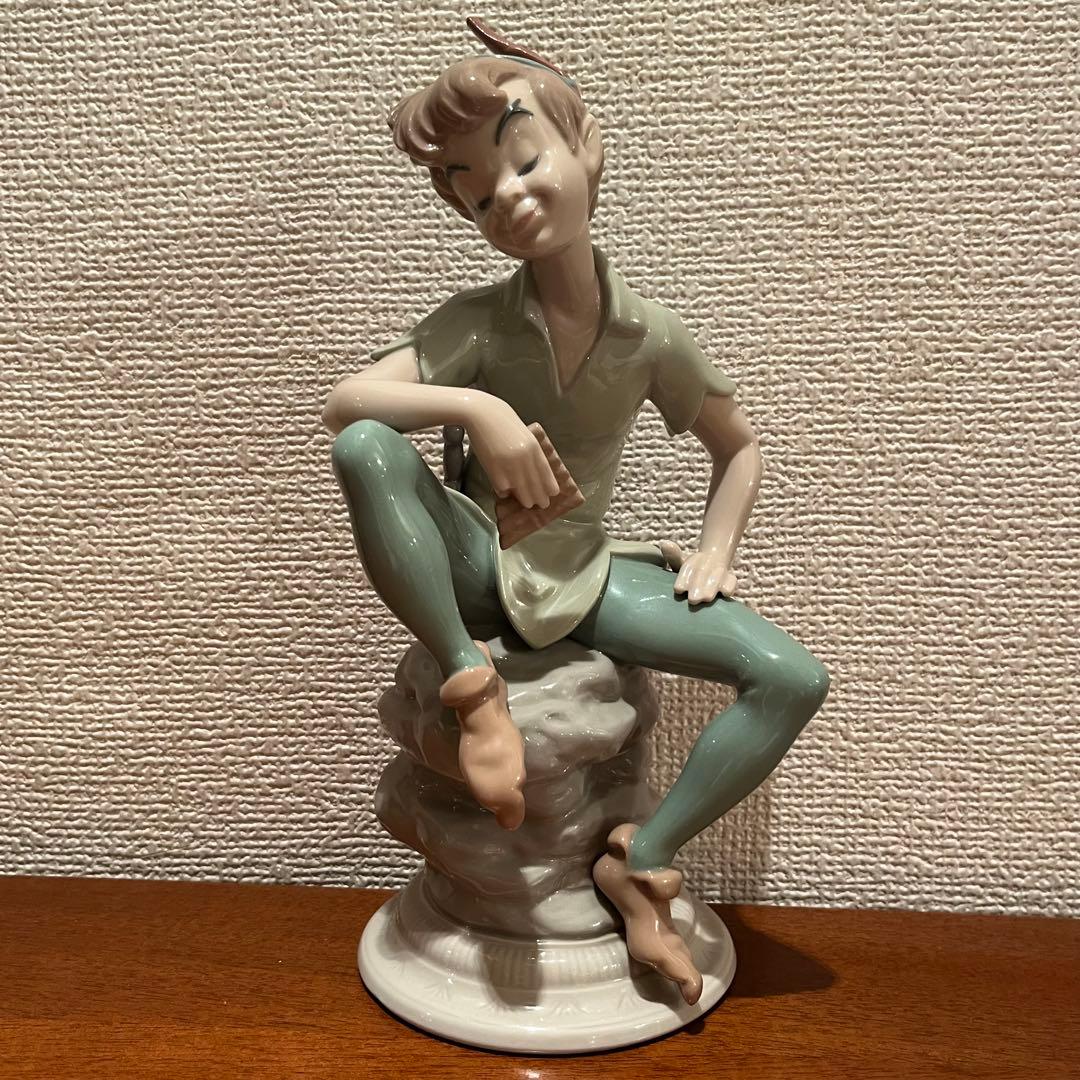 限定　2000体　リヤドロ　ピーターパン　ディズニー　コラボ　人形　陶器　置物