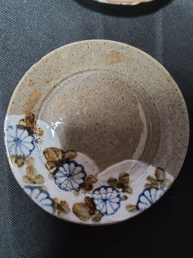 須田菁華造乾山写絵替銘々皿4客