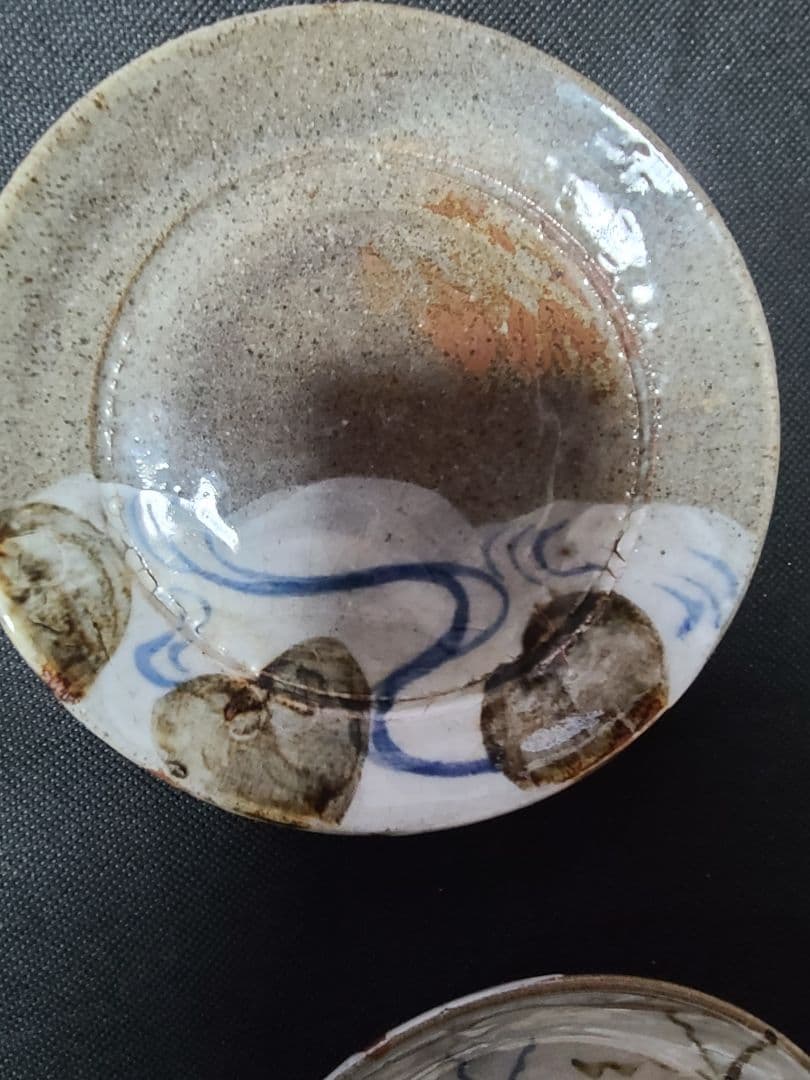 須田菁華造乾山写絵替銘々皿4客