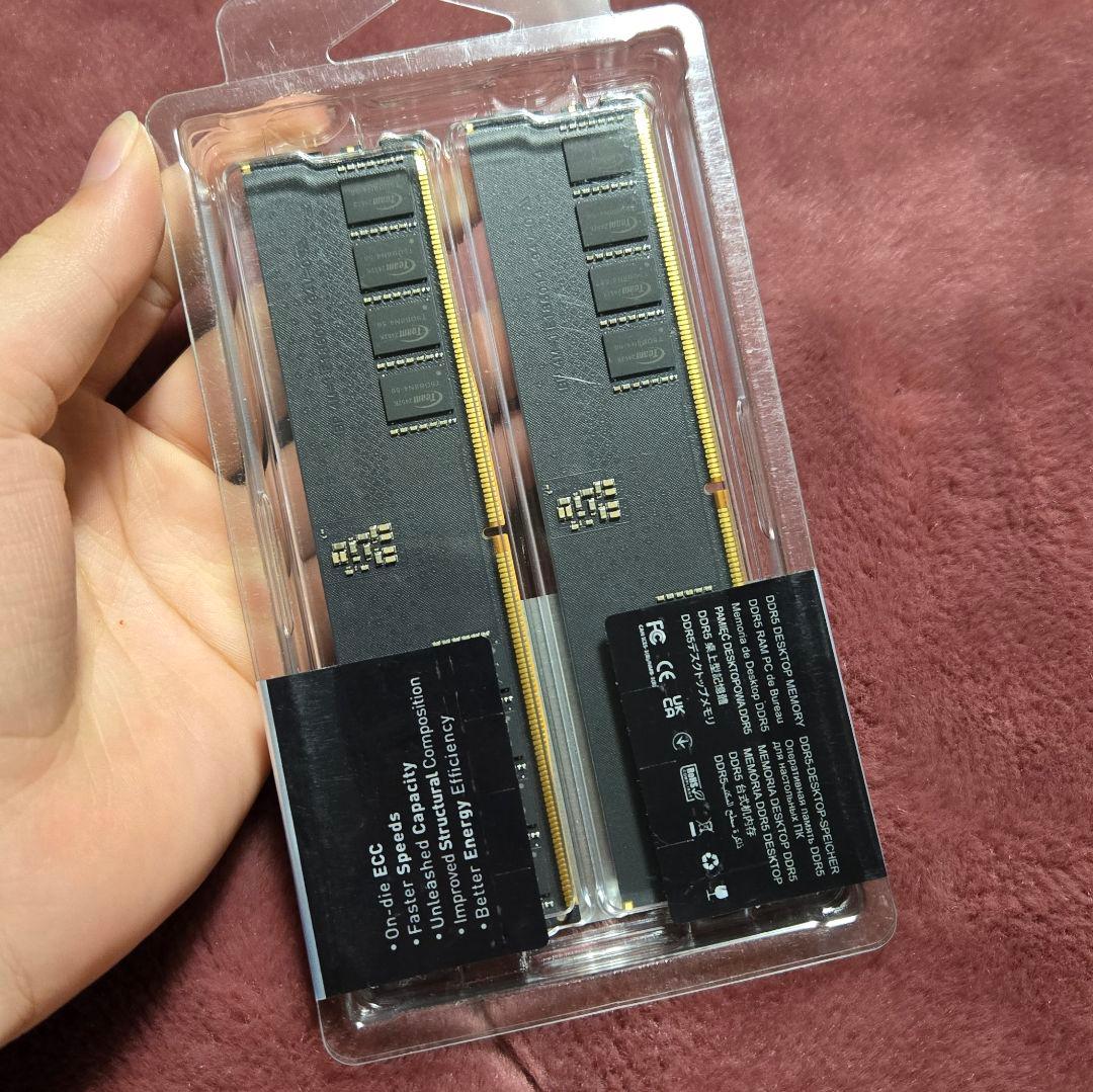 DDR5 PC5-48000 64G（ 32GB 2枚組 ）DDR5 6000