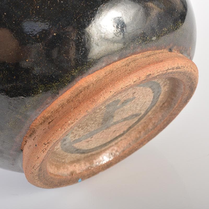 瀬戸焼　古瀬戸　徳利　壷　時代箱付　C　R6594