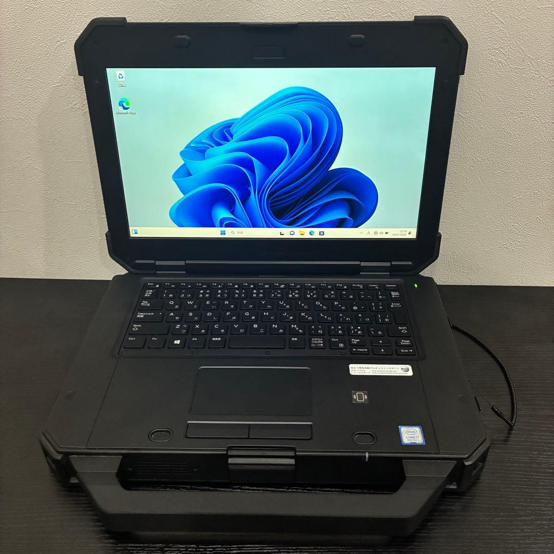 Windowsノート本体 DELL Latitude7424 Rugged Extreme i7 8G