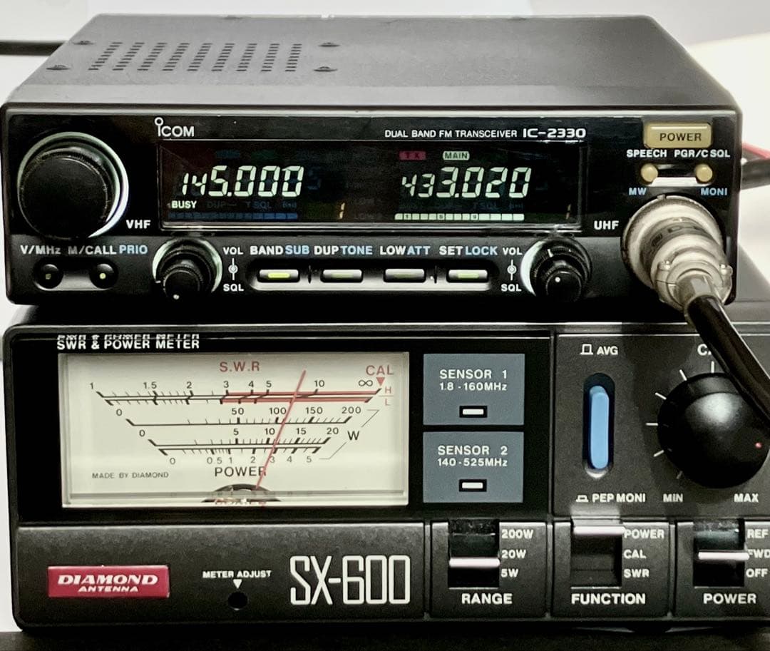 ICOM IC-2330 10w トランシーバー アマチュア無線機 モービル機