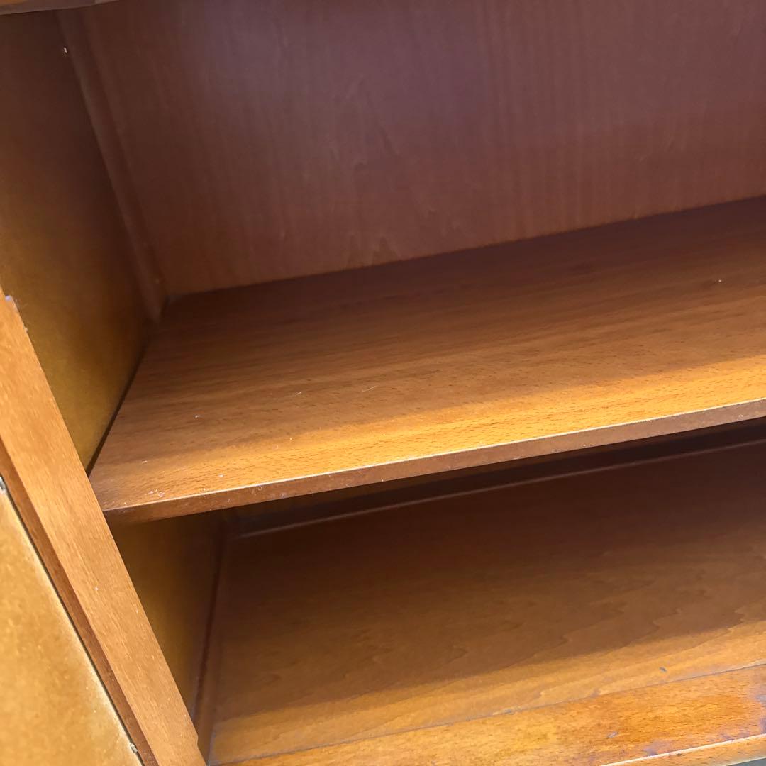 ★処分価格★オールドカリモク　電話台　キャビネット