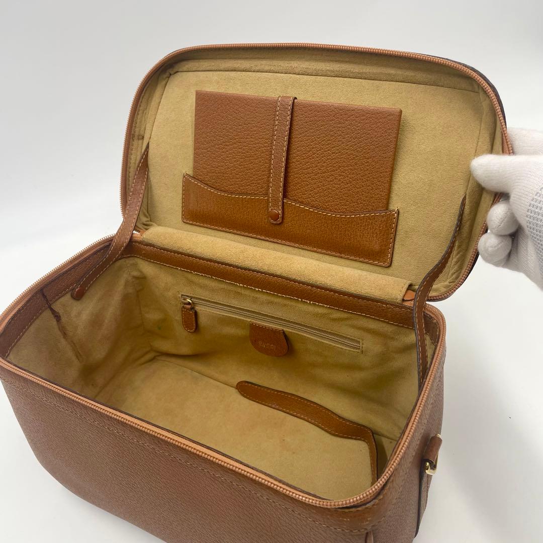 GUCCI グッチ バンブー バニティバッグ 2way ハンドバッグ ショルダー