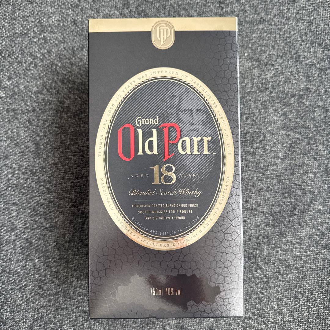 Grand Old Parr 18 750ml 40% ウイスキー
