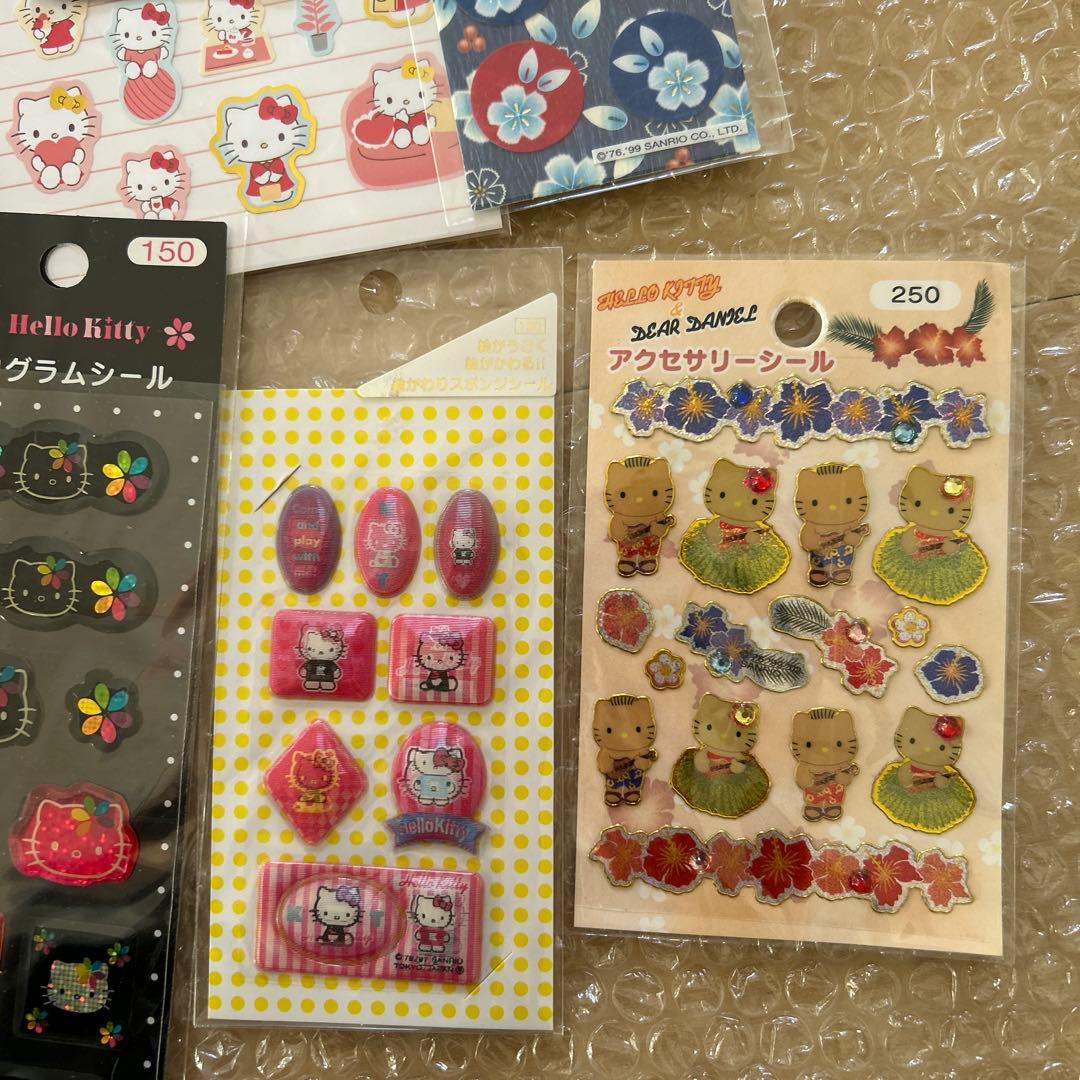 キティ　日焼け　ステッカー　シール　平成