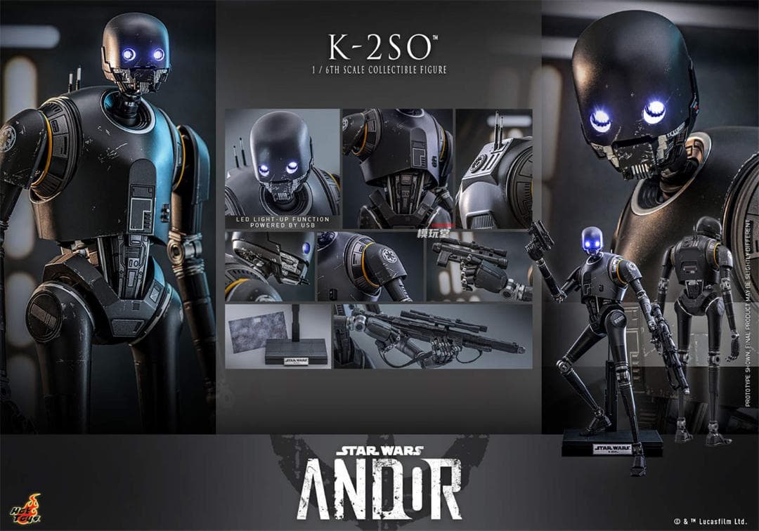 ホットトイズ 1/6 キャシアン・アンドー K-2SO TMS156 未開封新品