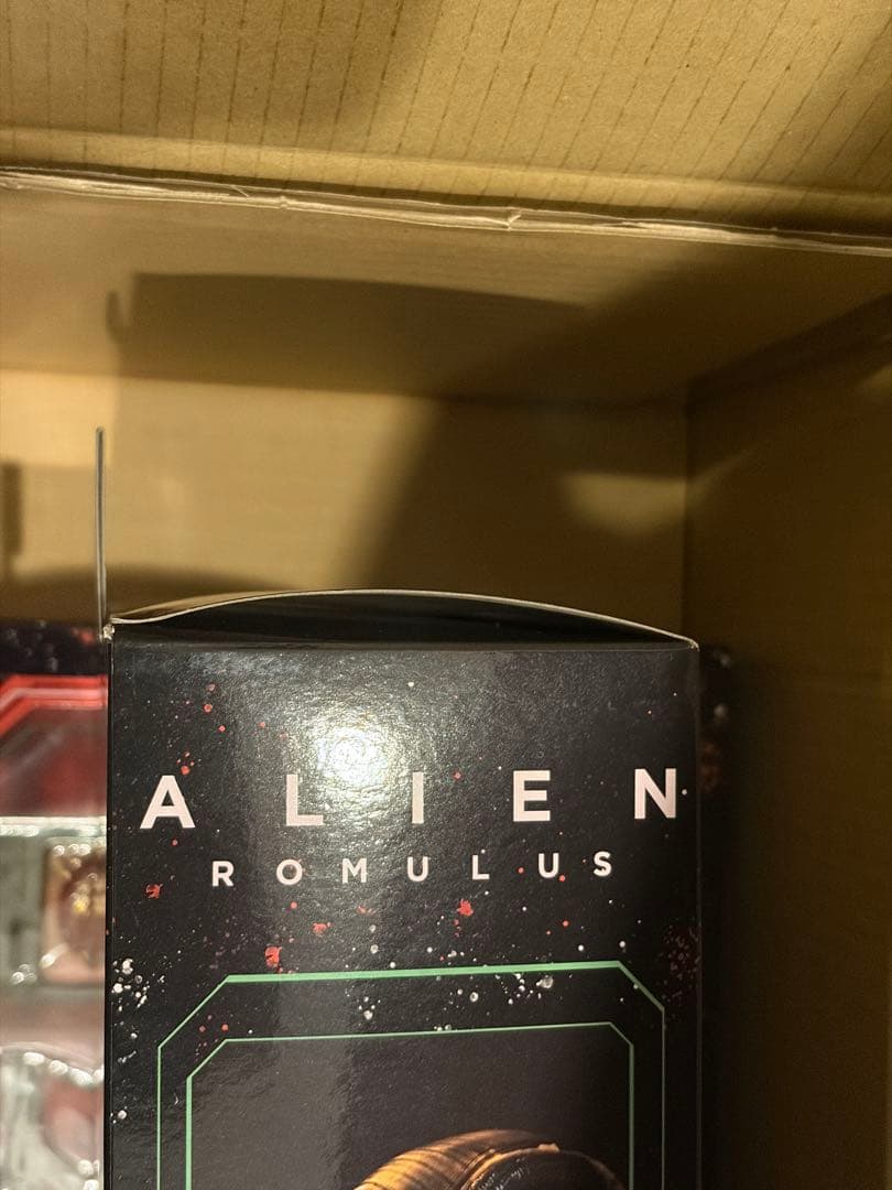 【未開封】NECA エイリアンロムルス　スコーチドゼノモーフ