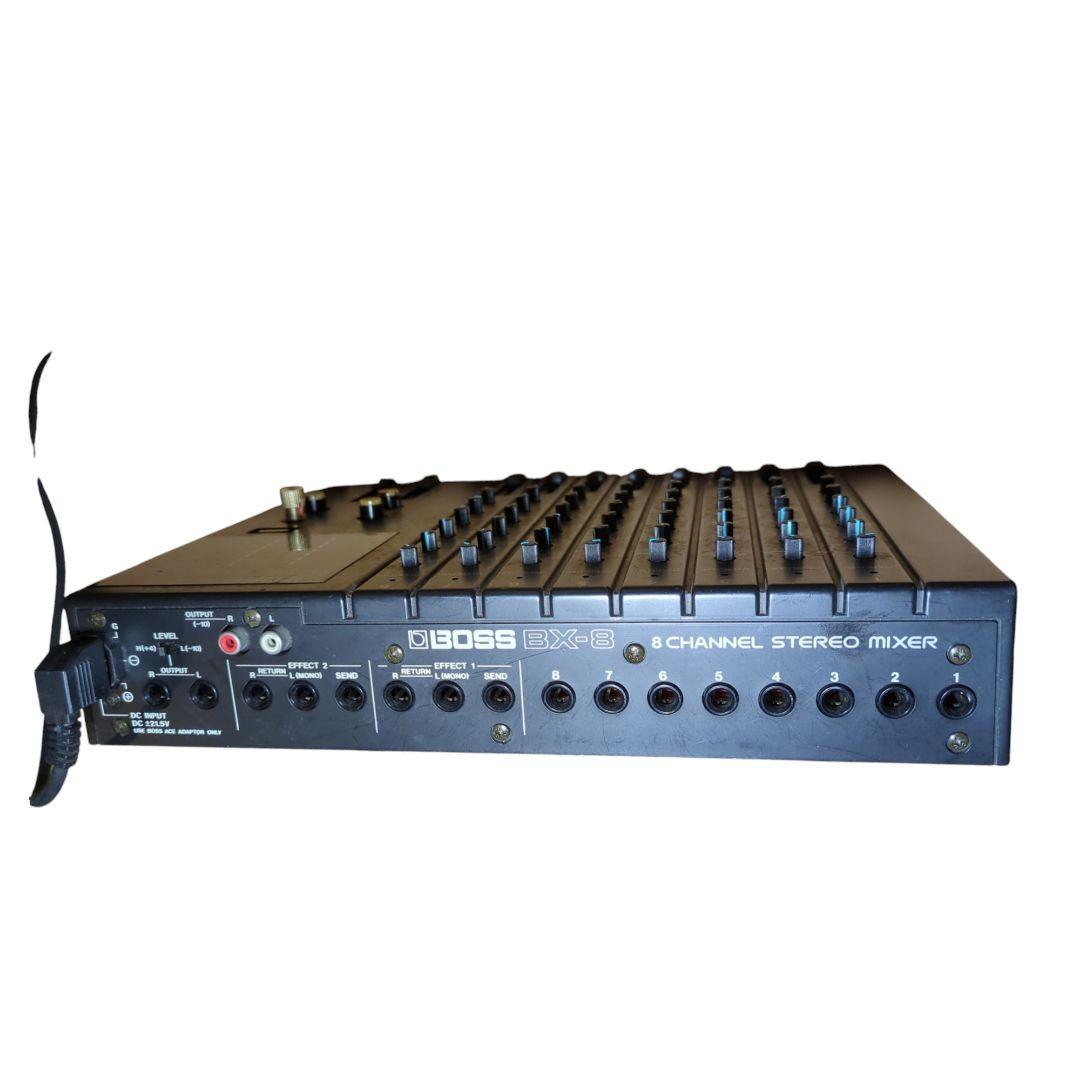 BOSS BX-8 8ch ステレオミキサー　純正アダプターあり