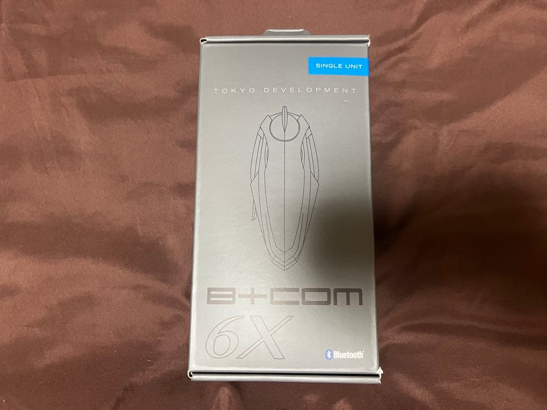 B+COM 6X レッド/ブラック