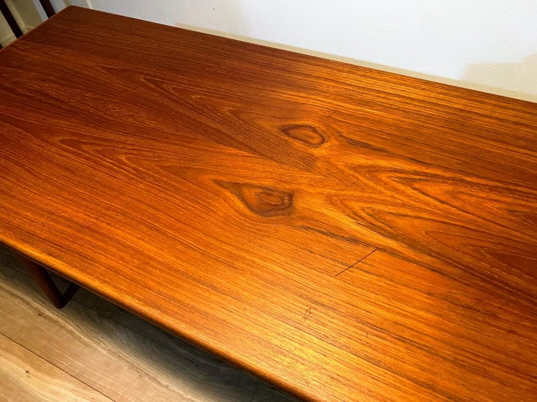1960s デンマーク製 チーク エレベーターテーブル 仕上済