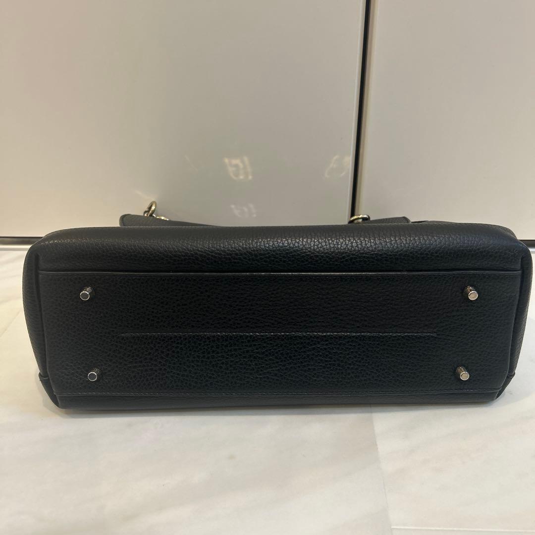 美品 FURLA フルラ スリーク 2way ハンドバッグ ショルダーバッグ