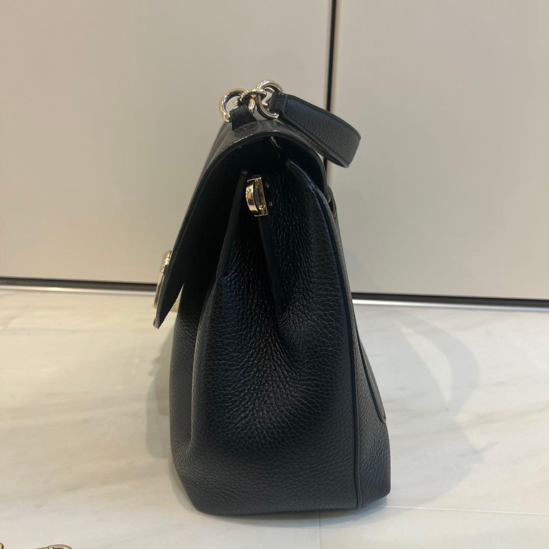 美品 FURLA フルラ スリーク 2way ハンドバッグ ショルダーバッグ