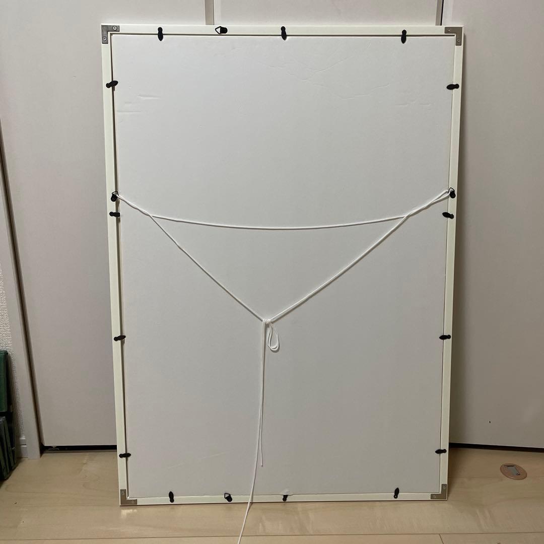 NY タクシー 印刷物 ホワイトフレーム付き