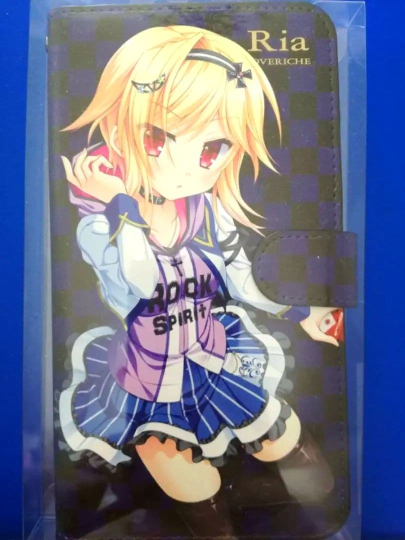 金色ラブリッチェ 手帳型スマホケース 僧間理亜 サガプラショップ限定