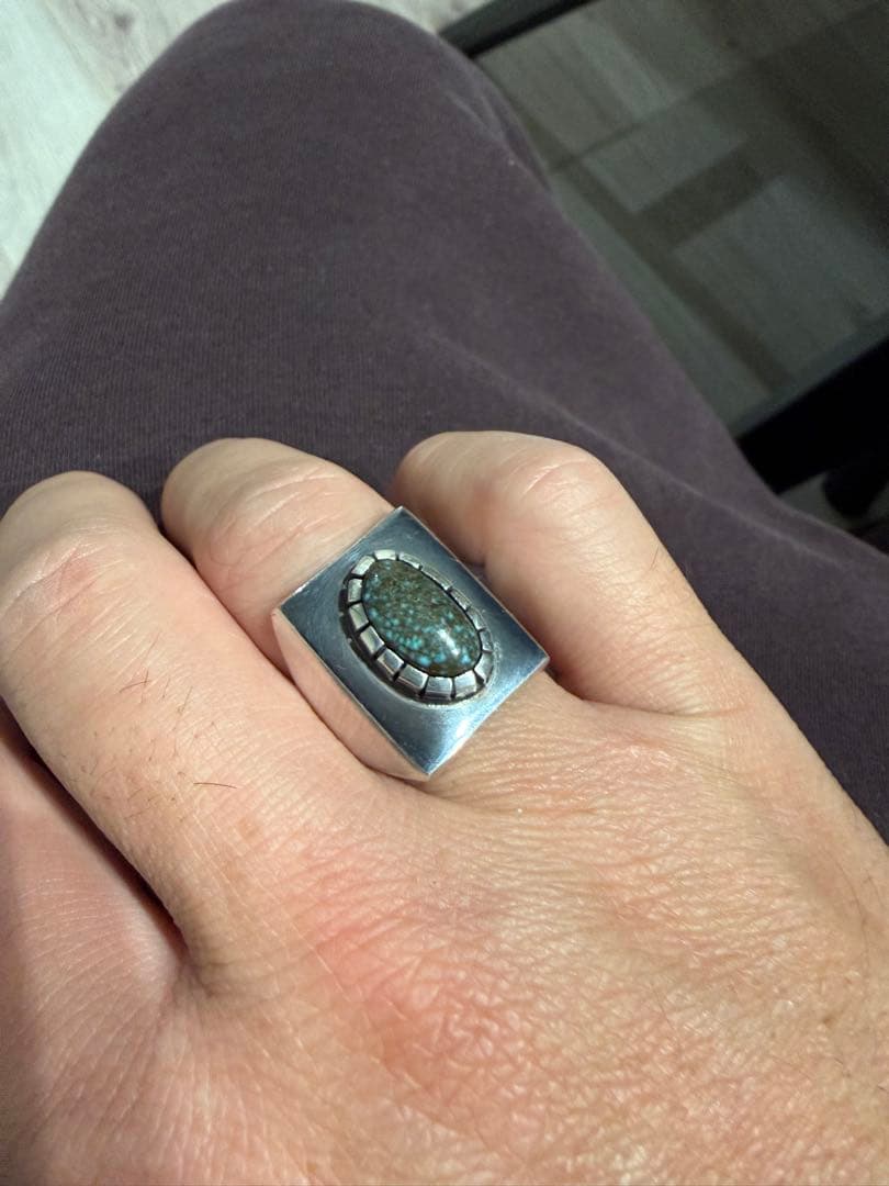 ランダーブルー　レッドマウンテン　ナバホ　リング　19号