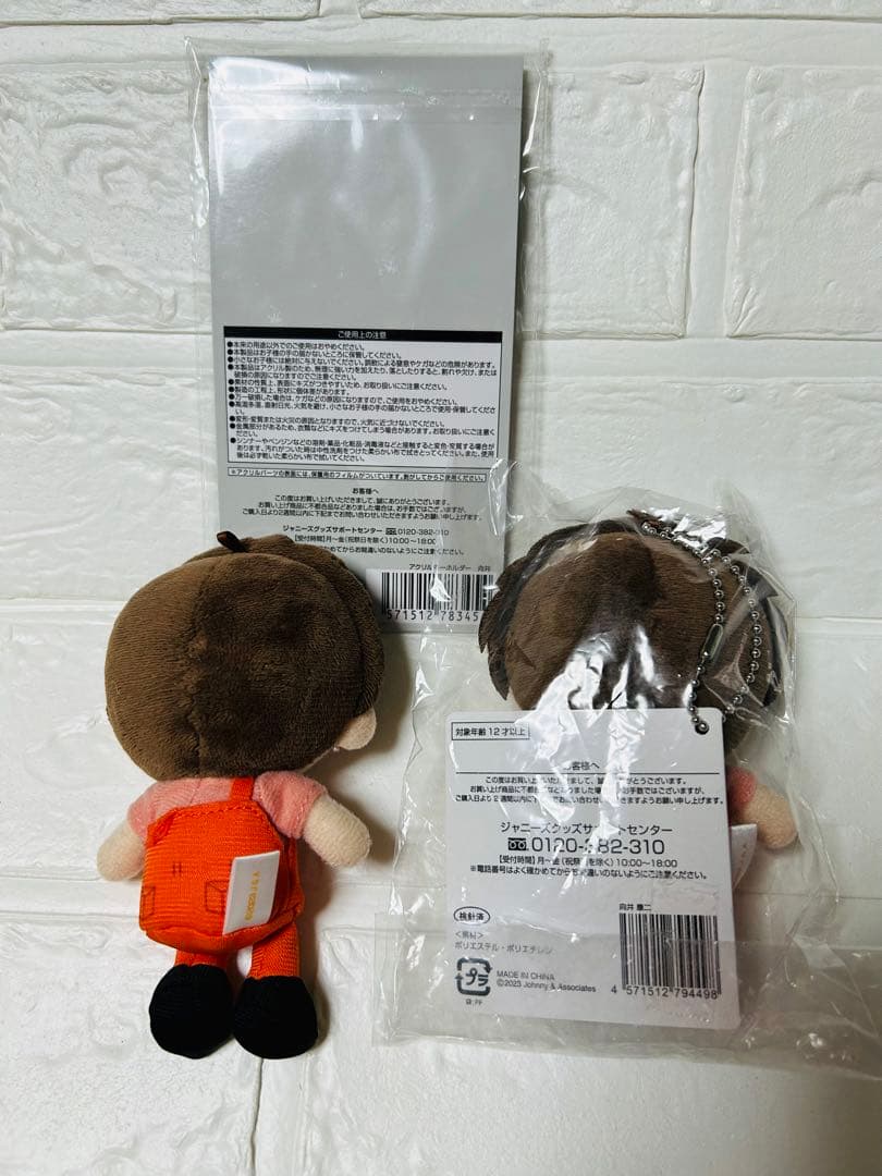 向井康二　すのチル ぬいぐるみ アクリルキーホルダー　3点セット