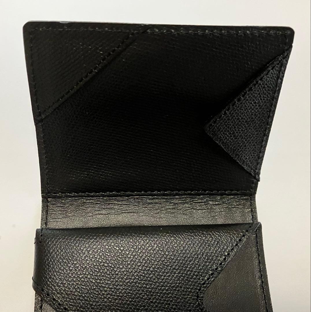 【ゴン/abrAsus アブラサス 】エンボスレザー ブラック未使用