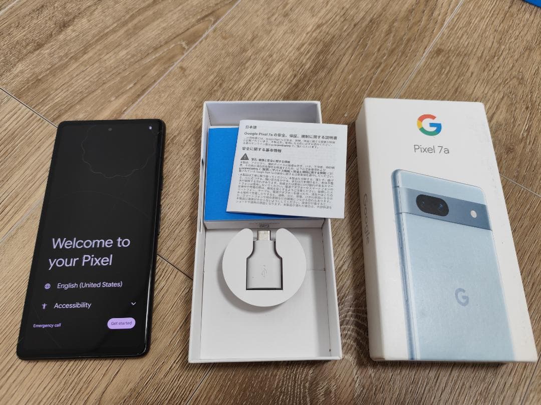 Google Pixel 7a 黒 本体