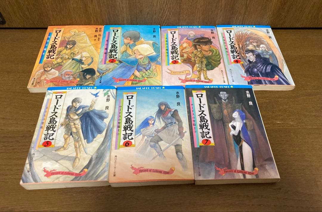 【小説】　ロードス島戦記　19冊セット　水野良