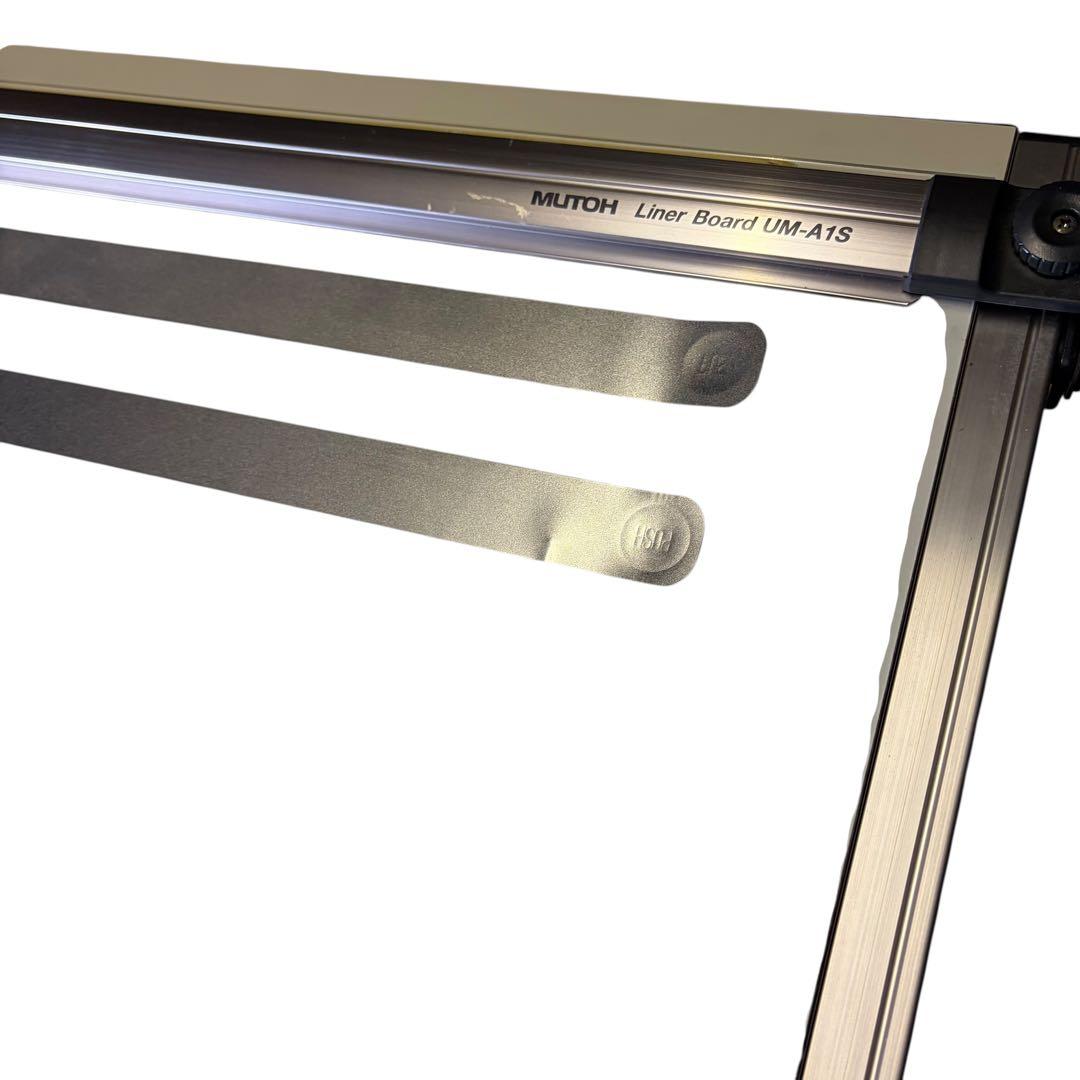 極美品 製図板 平行定規 MUTOH Liner Board UM-A1S