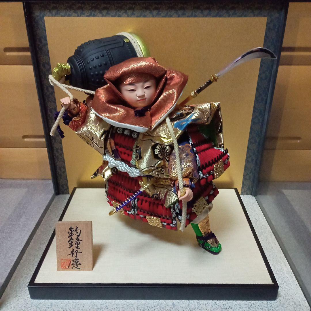釣鐘弁慶人形