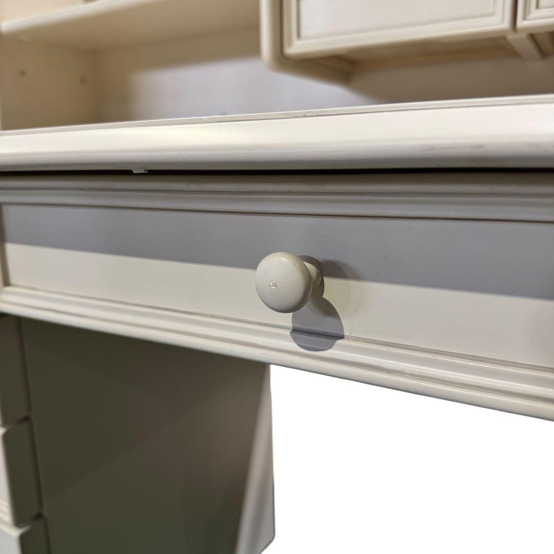 【直接引取限定】◼︎ ローラアシュレイ 学習机 アイボリー