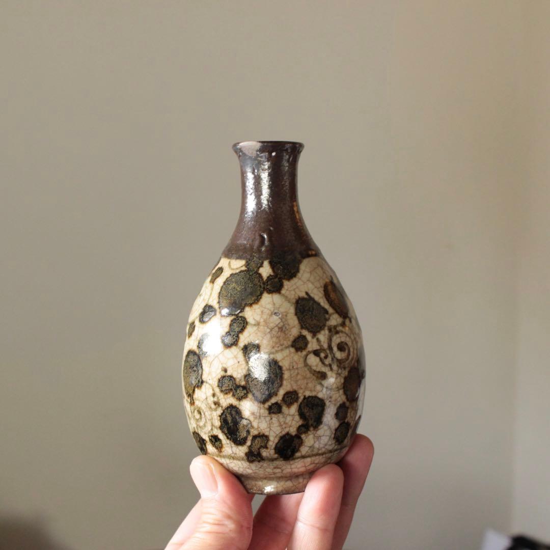 鉄絵 徳利 酒器 古美術 古道具 絵瀬戸 アンティーク とくり