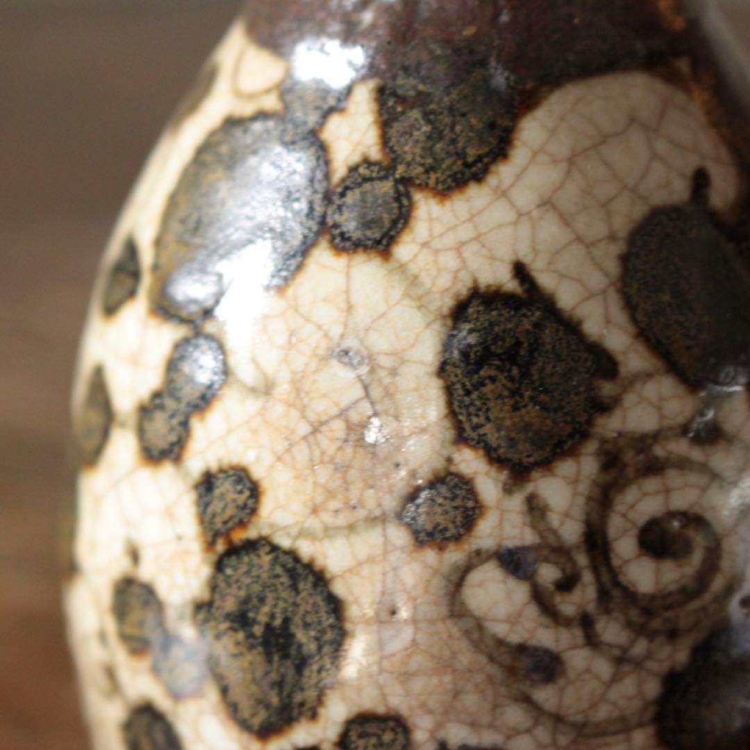 鉄絵 徳利 酒器 古美術 古道具 絵瀬戸 アンティーク とくり