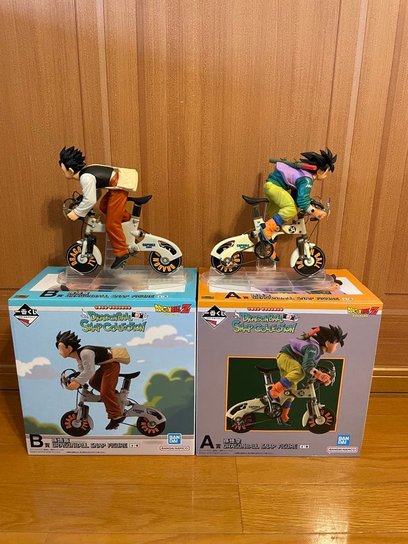 m*y様 ドラゴンボール　スナップコレクション　A賞　孫悟空　B賞　孫悟飯　フィ