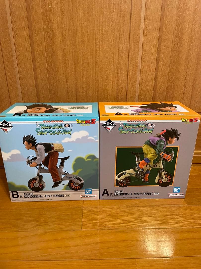 m*y様 ドラゴンボール　スナップコレクション　A賞　孫悟空　B賞　孫悟飯　フィ