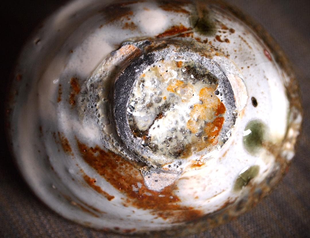 人気作家★辻村塊【師＆父：辻村史朗】★粉引盃★共箱・友布・栞