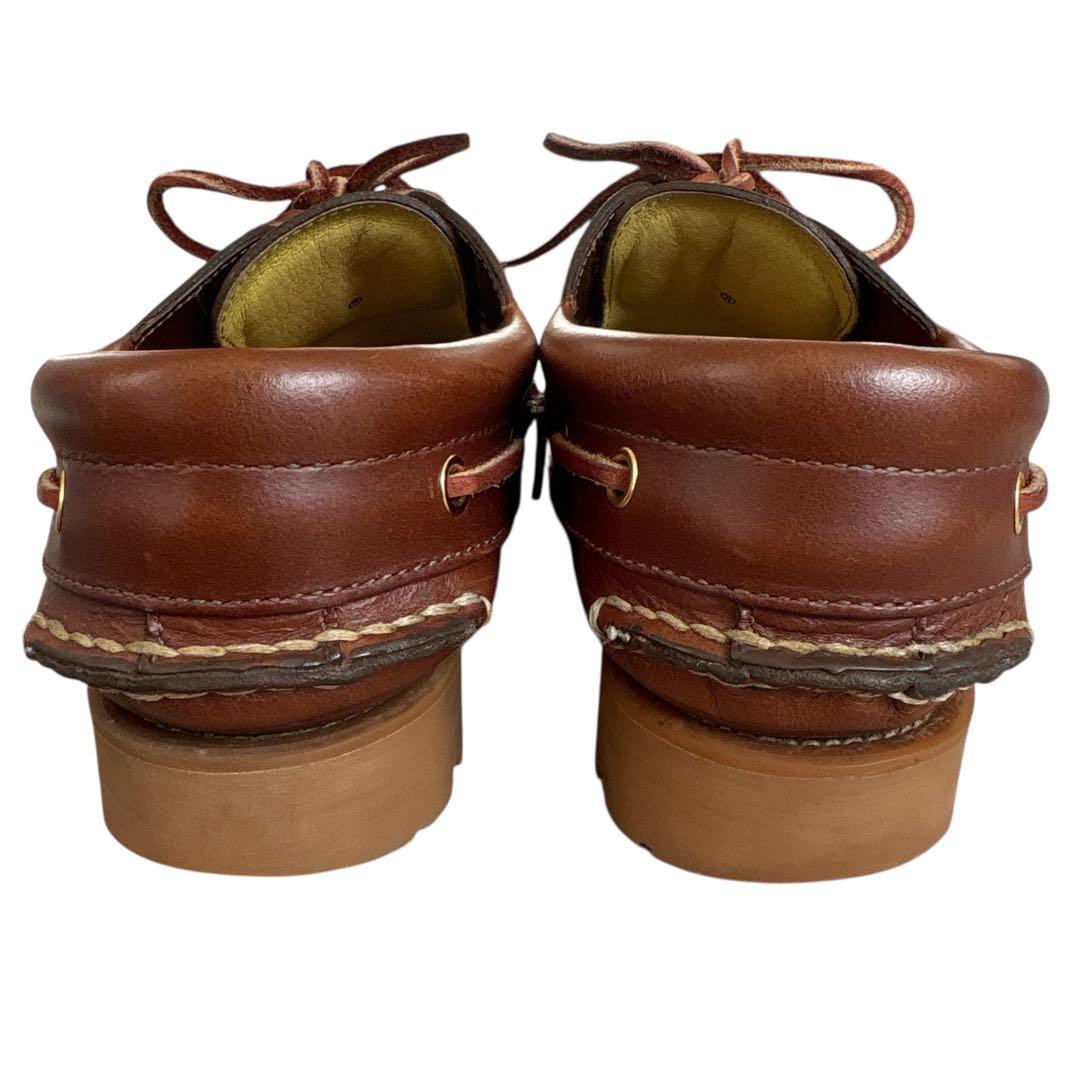 美品✨ リーガル デッキシューズ （24.5㌢） JE-38 ブラウン 3eye