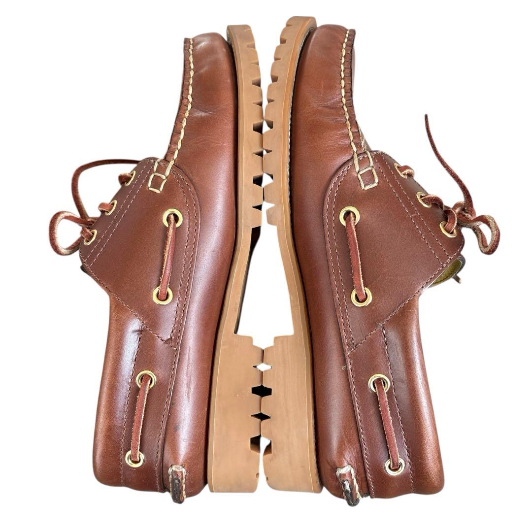 美品✨ リーガル デッキシューズ （24.5㌢） JE-38 ブラウン 3eye