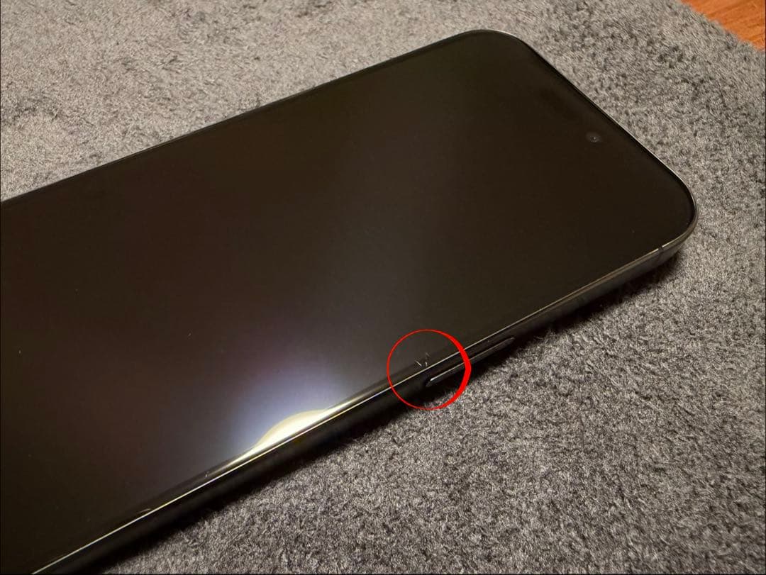 iPhone 15 Pro ブラックチタニウム 256GB SIMフリー