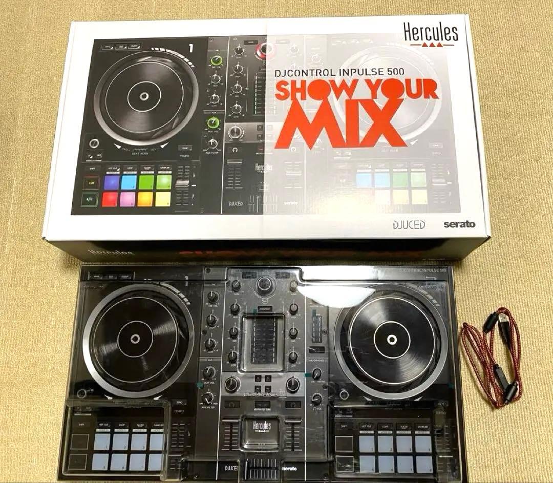 【極美品】Hercules DJControl Inpulse500 カバー付き