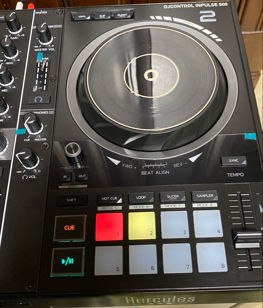 【極美品】Hercules DJControl Inpulse500 カバー付き