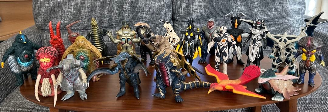 ウルトラマン 怪獣ソフビ　旧型800シリーズ　23体セット　まとめ売り