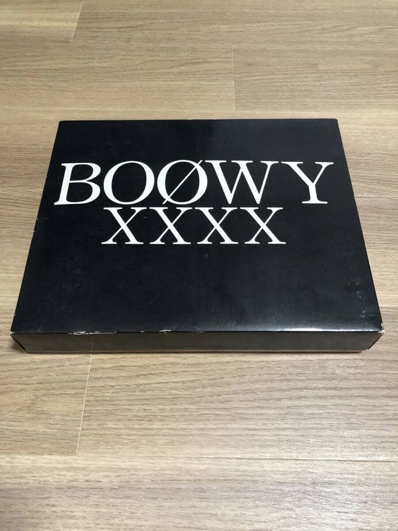 激レア BOOWY XXXX タオル 未使用品 氷室京介 布袋寅泰 松井常松 高