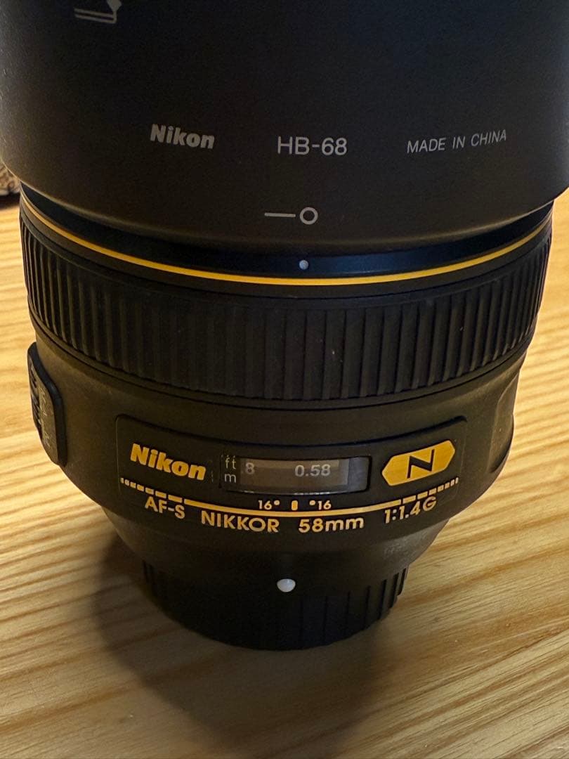 レンズ(単焦点) Nikon AF-S 58mm F1.4