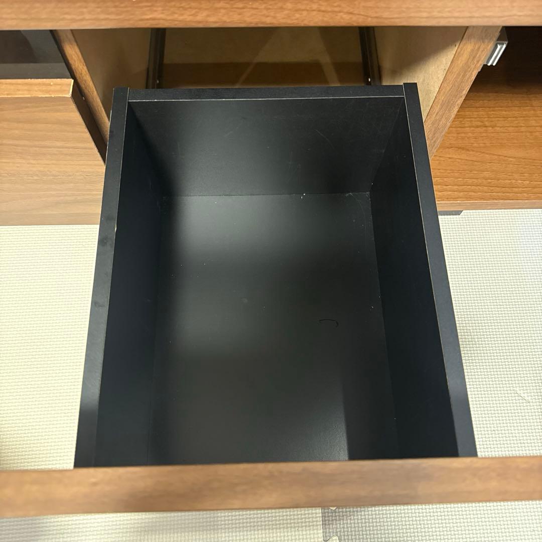 匿名配送　lowya 140cm テレビ台　ウォルナット