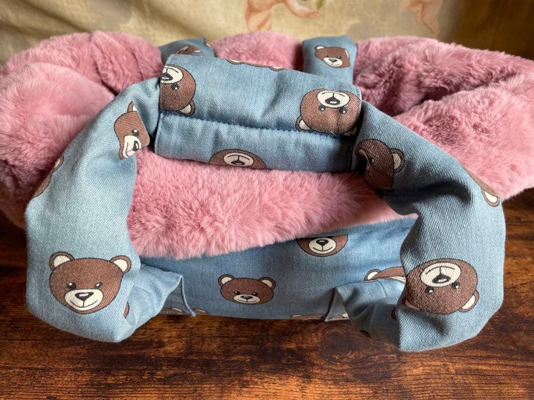 お値下げ　犬用　美品　サーカスサーカス　Toy Bear キャリーバック　ピンク