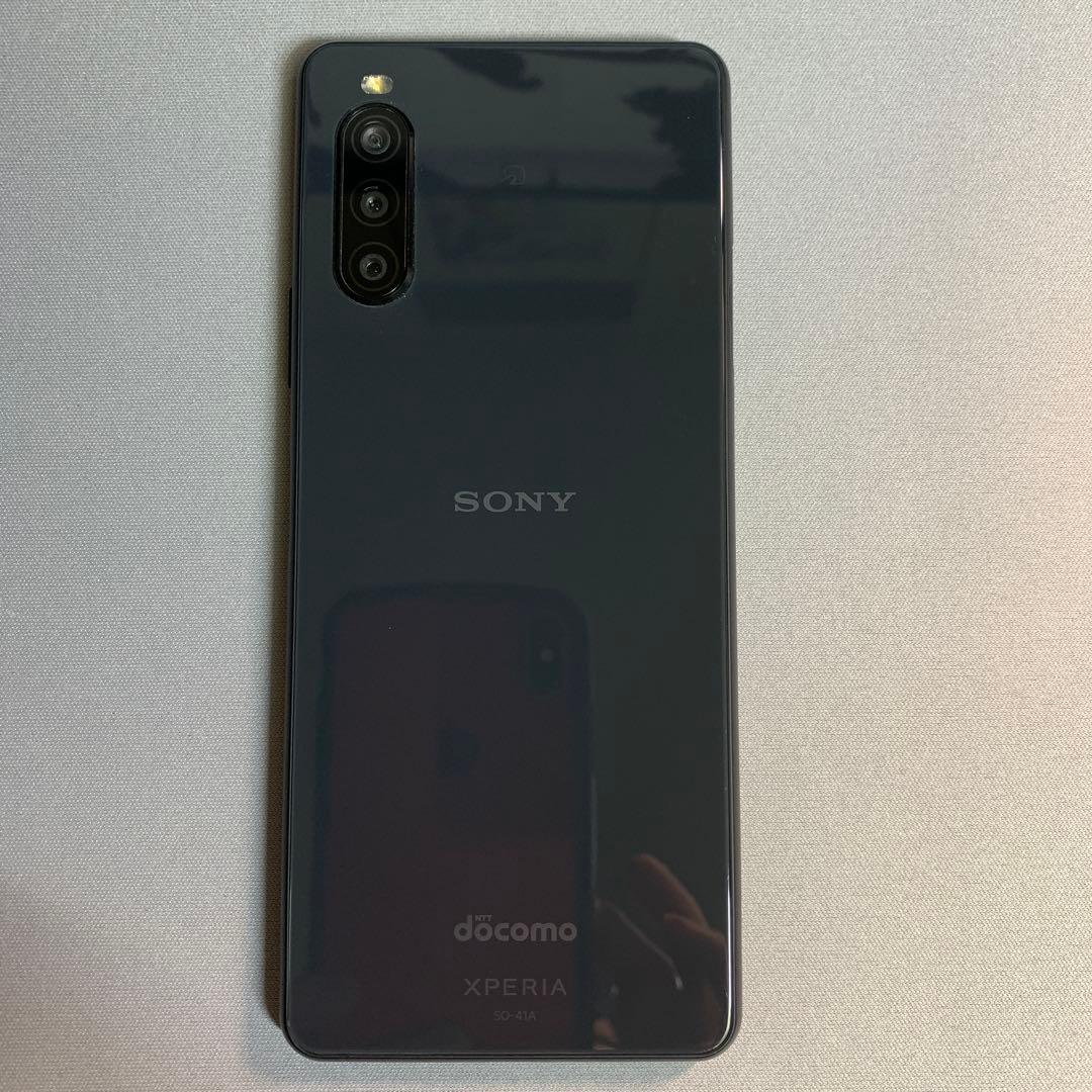 docomo Xperia 10 II SO-41A ブラックスマートフォン本体